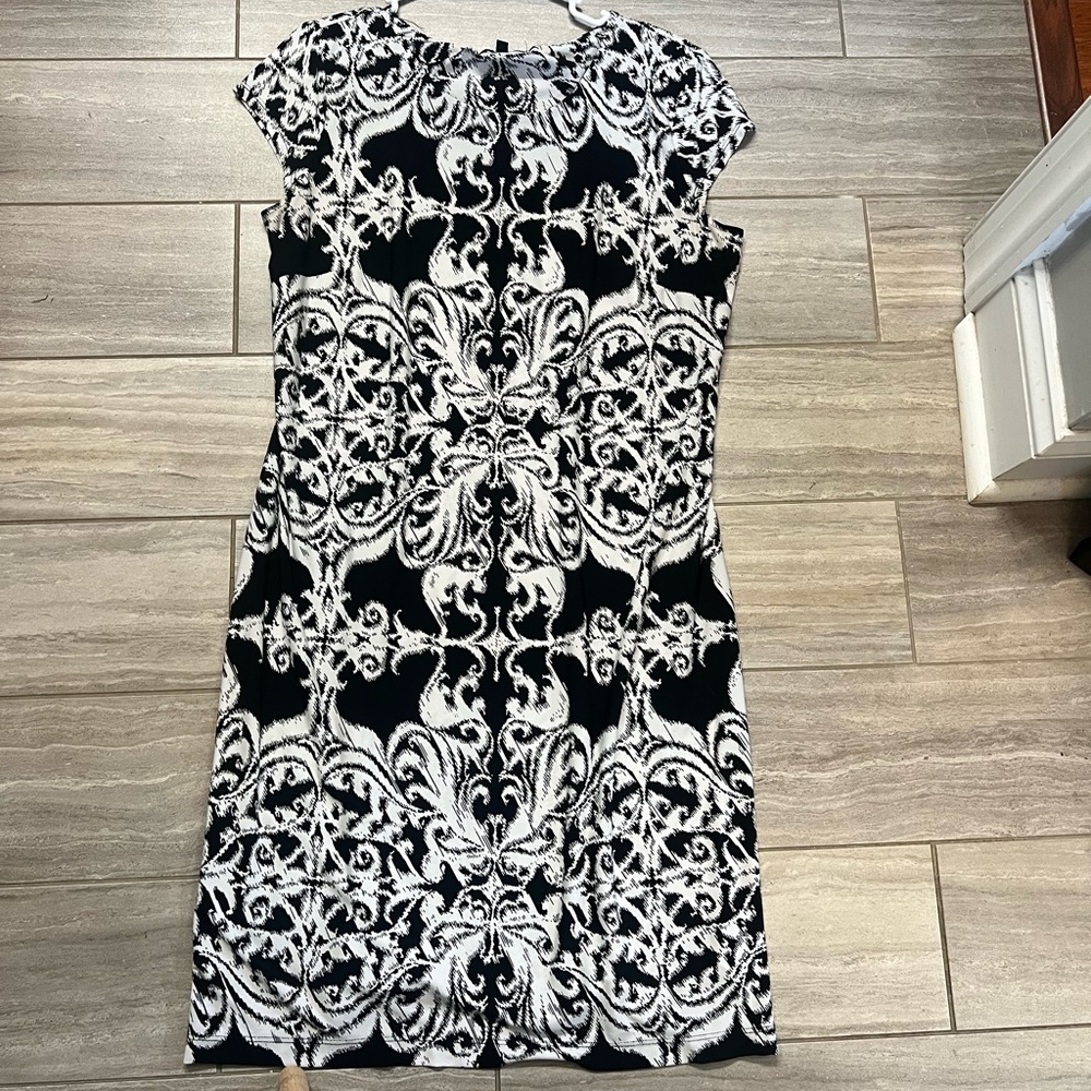 Black & white dress